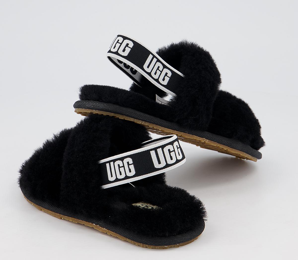 UGG Oh Yeah Infant Slippers UGG Oh Yeah Infant Slippers Black