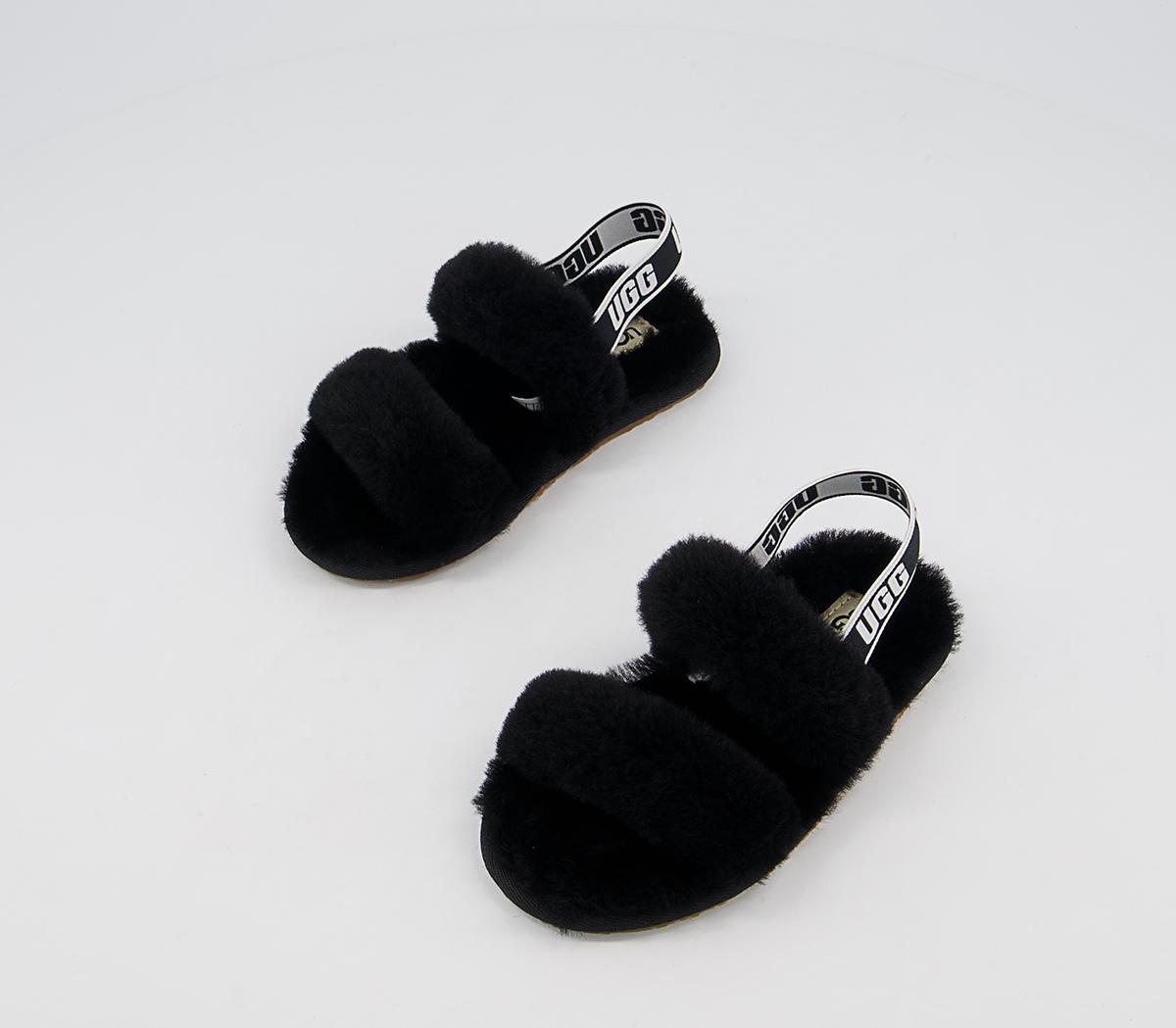 UGG Oh Yeah Infant Slippers UGG Oh Yeah Infant Slippers Black