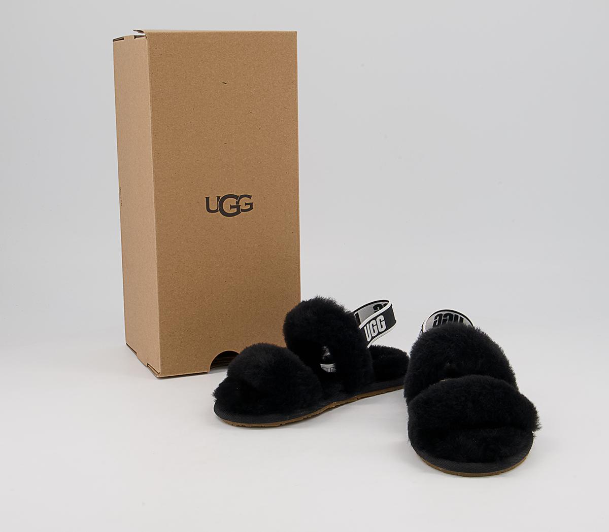 UGG Oh Yeah Infant Slippers UGG Oh Yeah Infant Slippers Black