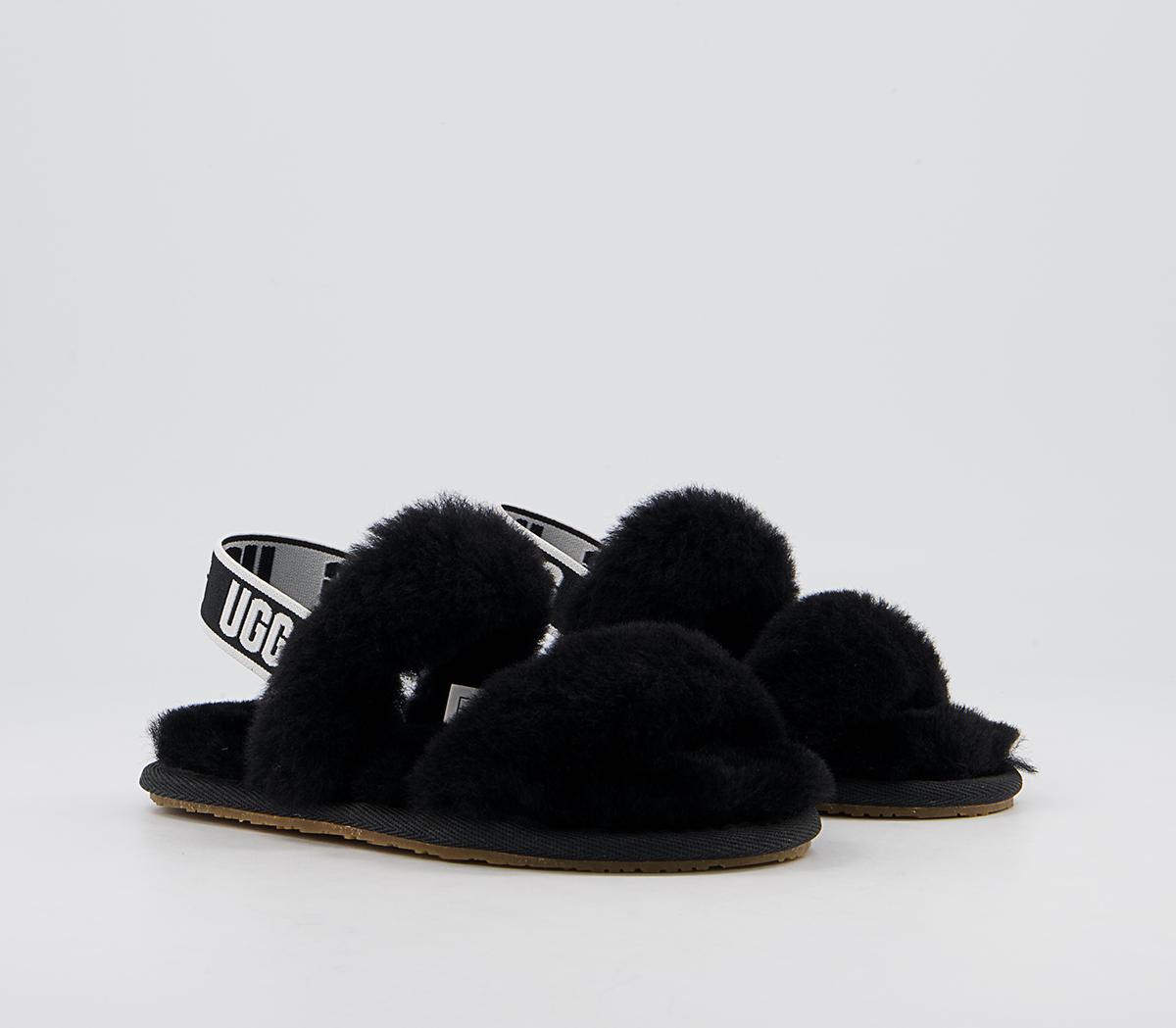 UGG Oh Yeah Infant Slippers UGG Oh Yeah Infant Slippers Black