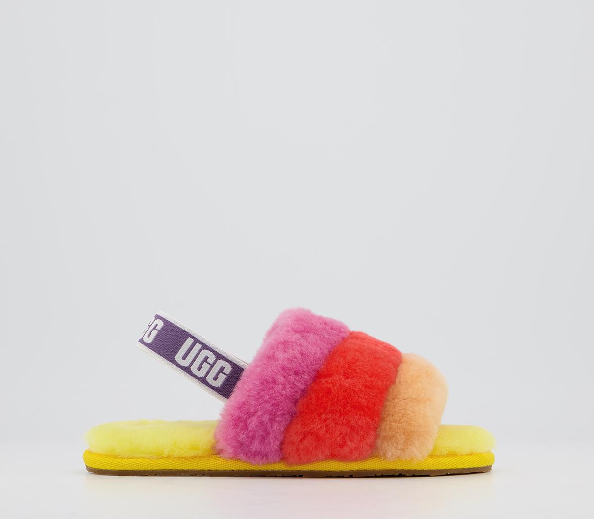 Yellow fluff discount yeah ugg slippers