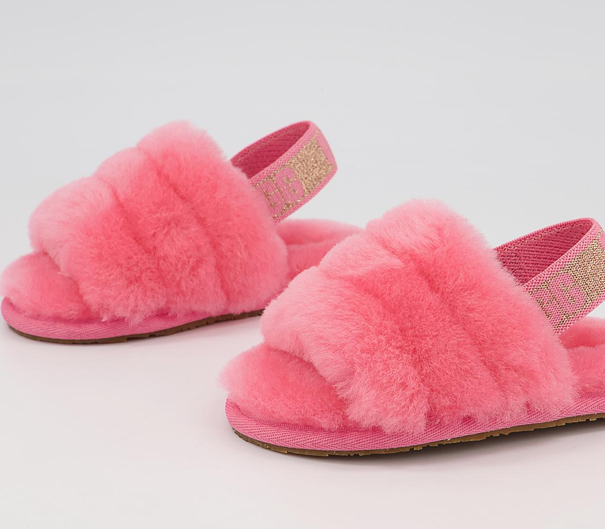 UGG Fluff Yeah Infant Slides UGG Fluff Yeah Infant Slides Pink Rose