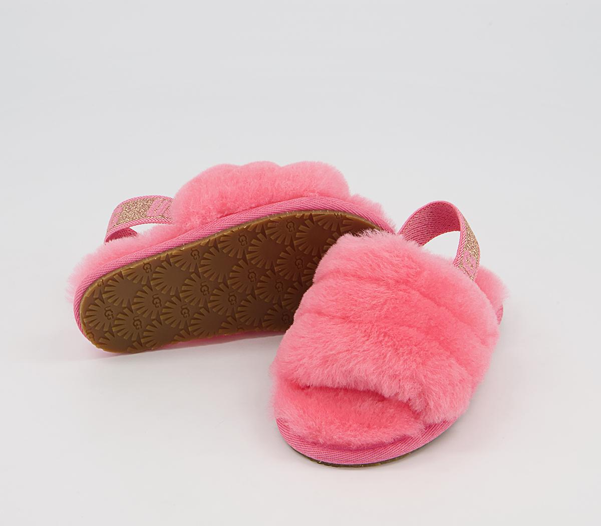 UGG Fluff Yeah Infant Slides UGG Fluff Yeah Infant Slides Pink Rose