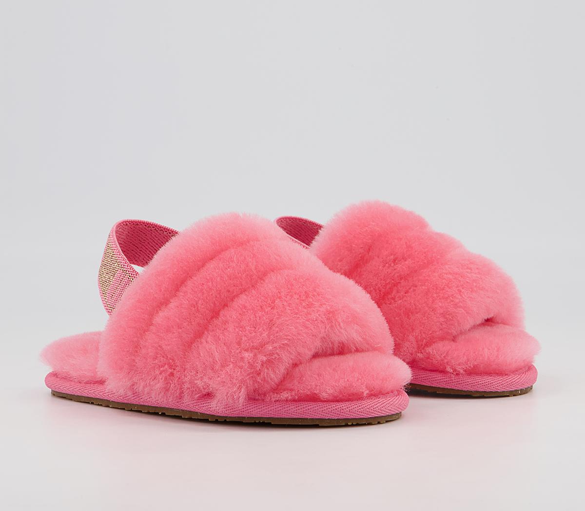 UGG Fluff Yeah Infant Slides UGG Fluff Yeah Infant Slides Pink Rose