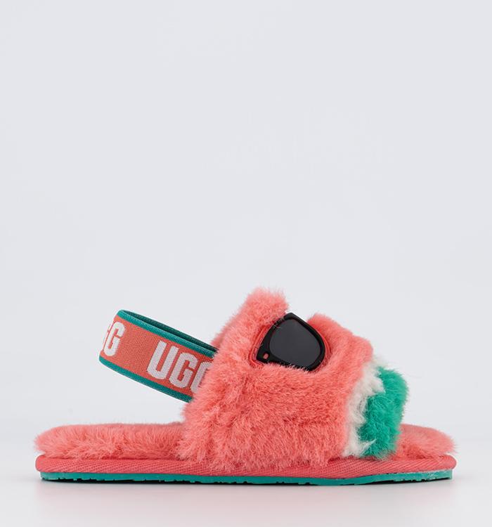 pink ugg slipper sandals