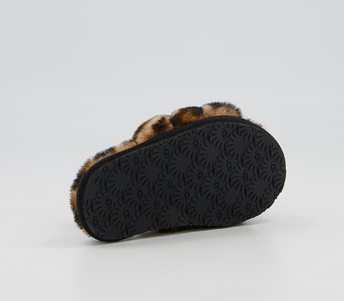 UGG Fluff Yeah Slide Infant Slippers UGG Fluff Yeah Slide Infant Slippers Butterscotch Panther