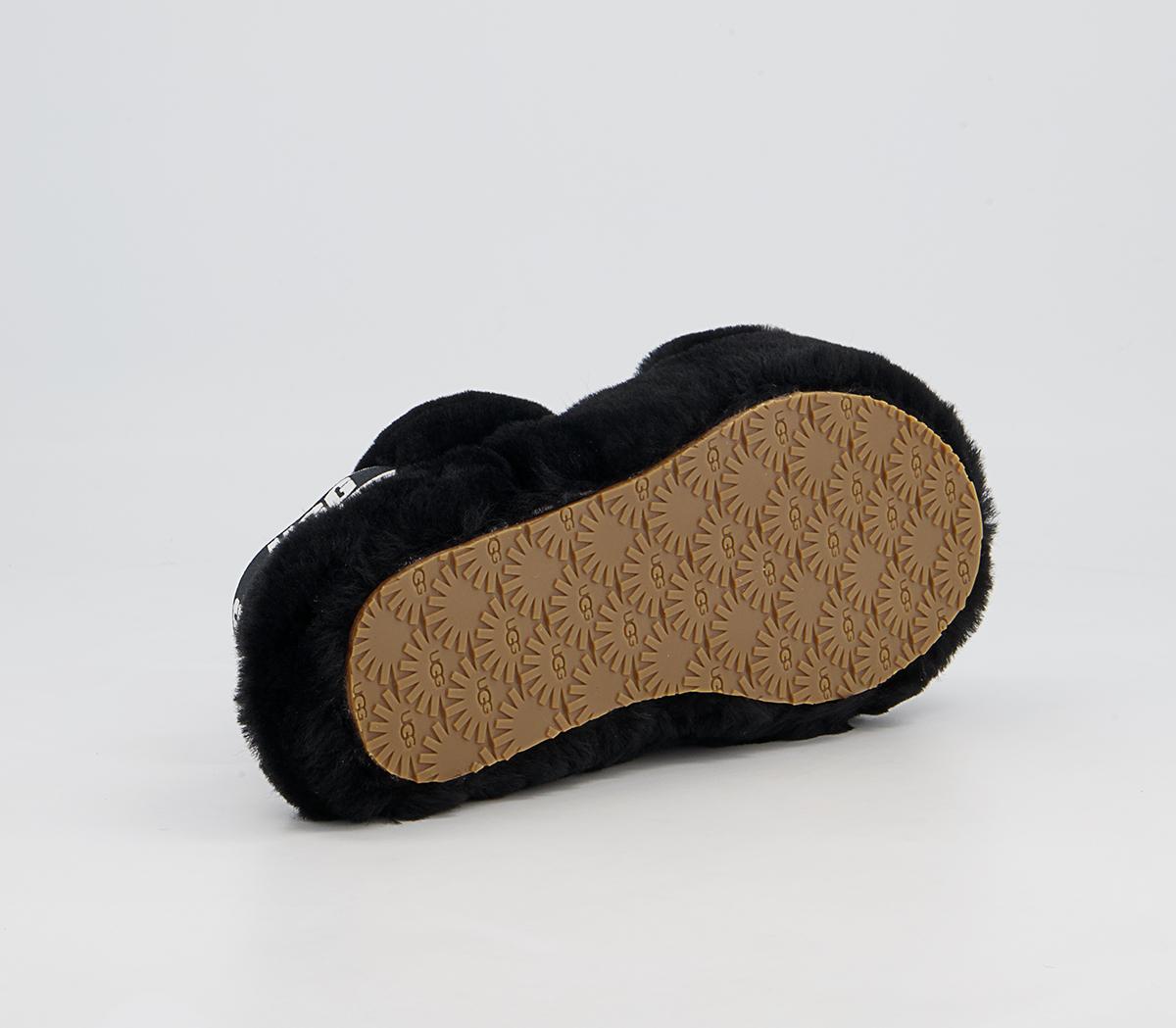 UGG Oh Yeah Youth Slippers UGG Oh Yeah Youth Slippers Black