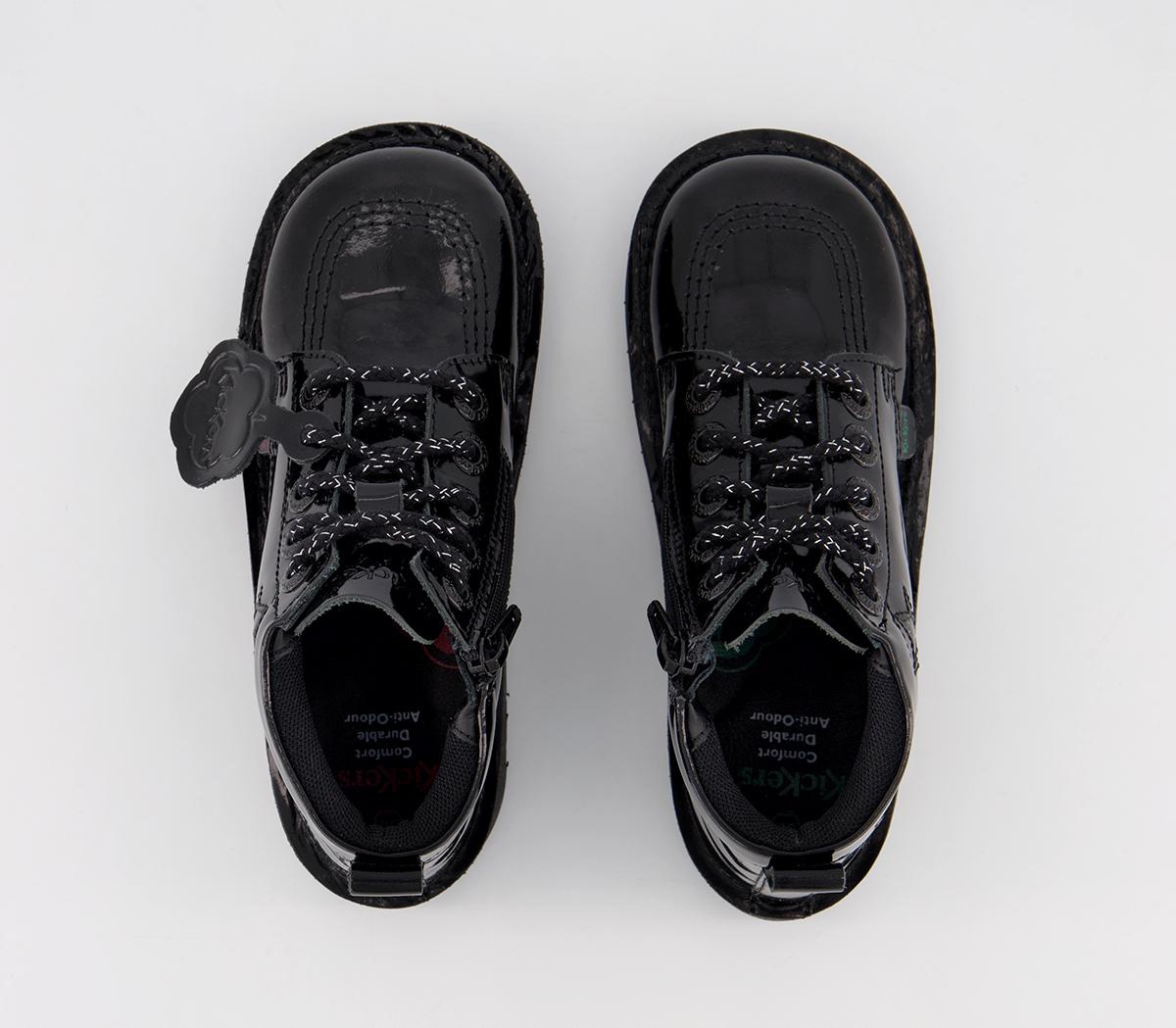 Kickers Kick Hi Zip Lthr Ju Blk, Stivaletto : Kickers