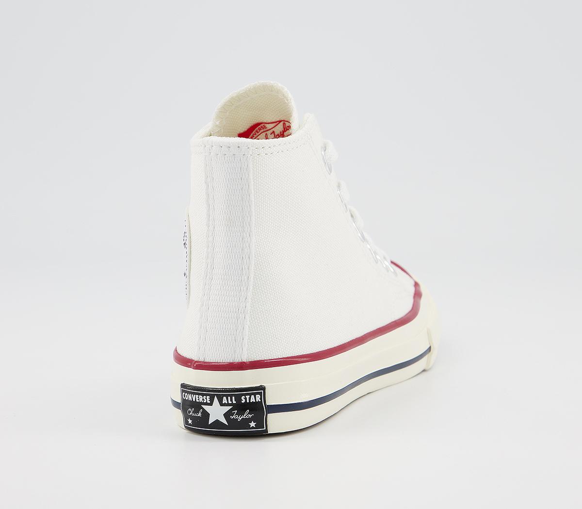 Converse Chuck 70s Hi Kids Converse Chuck 70s Hi Kids White Garnet Egret