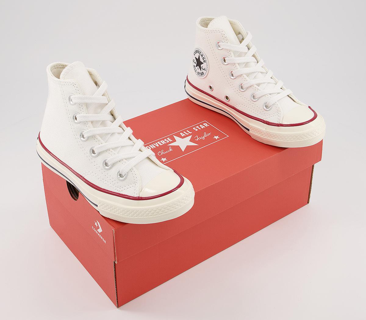 Converse Chuck 70s Hi Kids Converse Chuck 70s Hi Kids White Garnet Egret