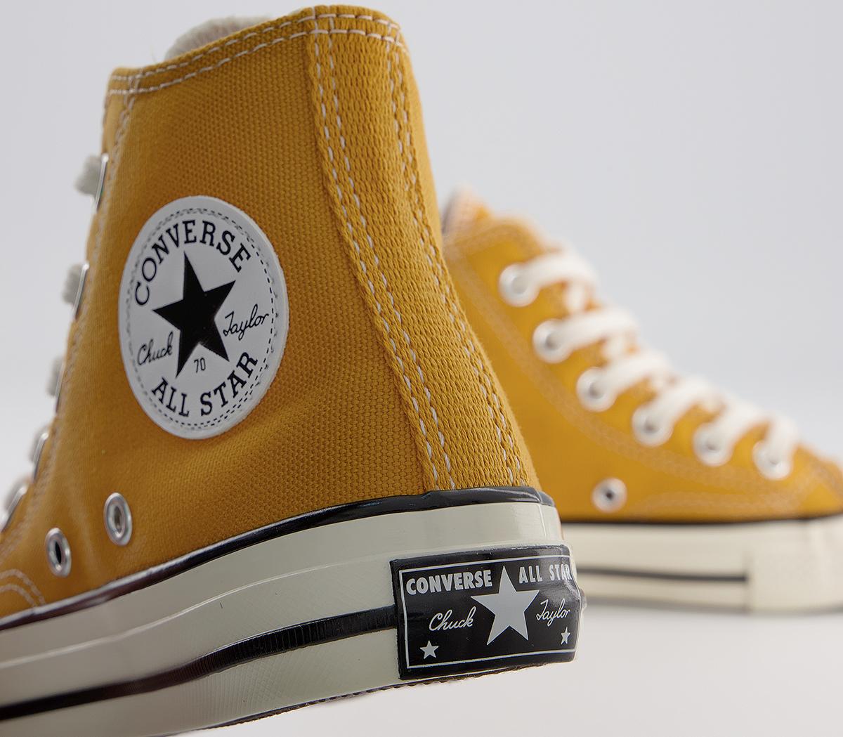 ConverseChuck 70 Hi KidsSunflower Black Egret