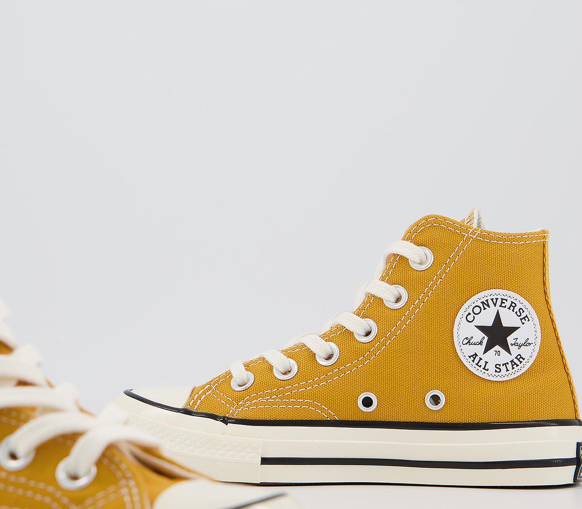 ConverseChuck 70 Hi KidsSunflower Black Egret