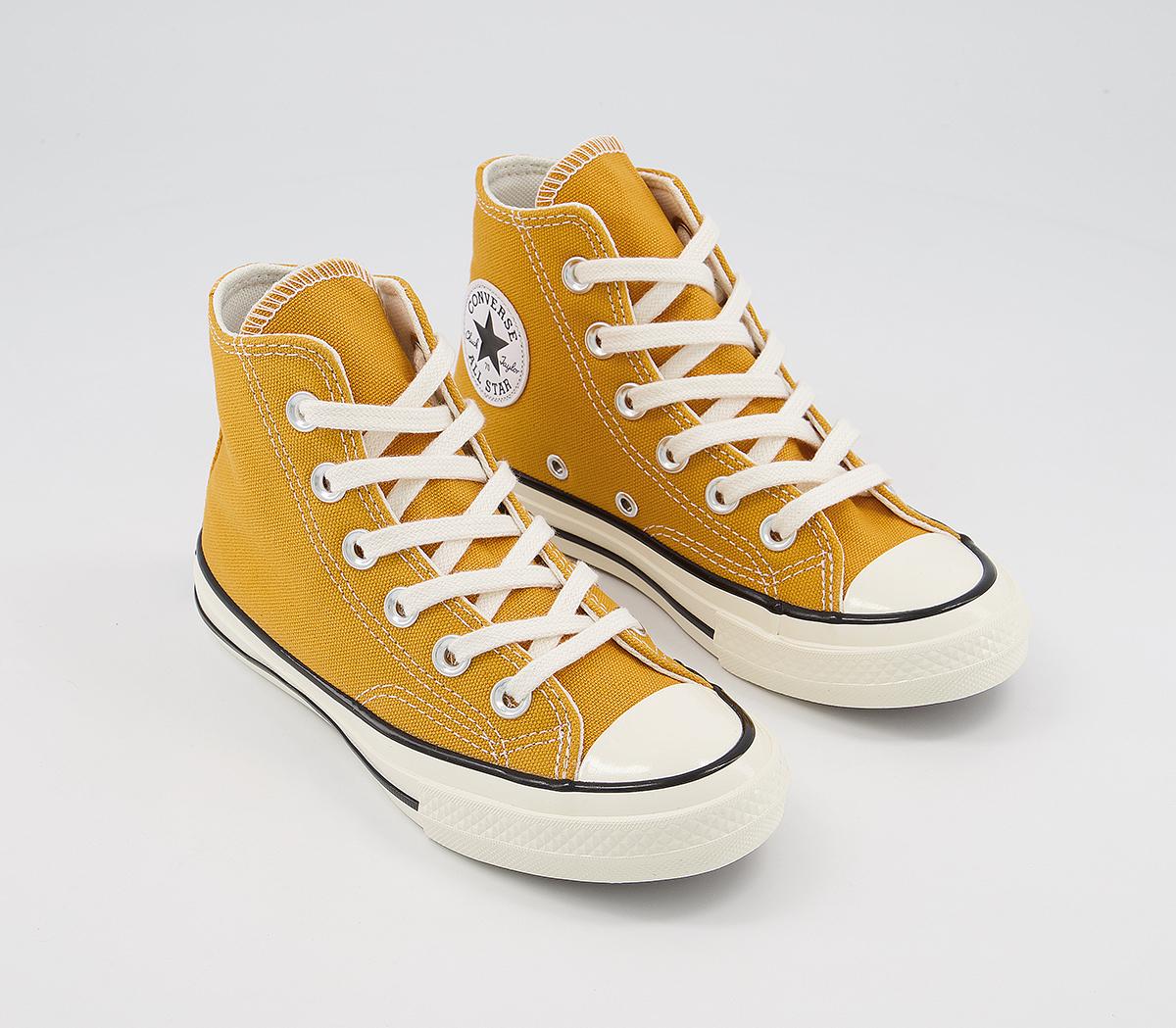 ConverseChuck 70 Hi KidsSunflower Black Egret