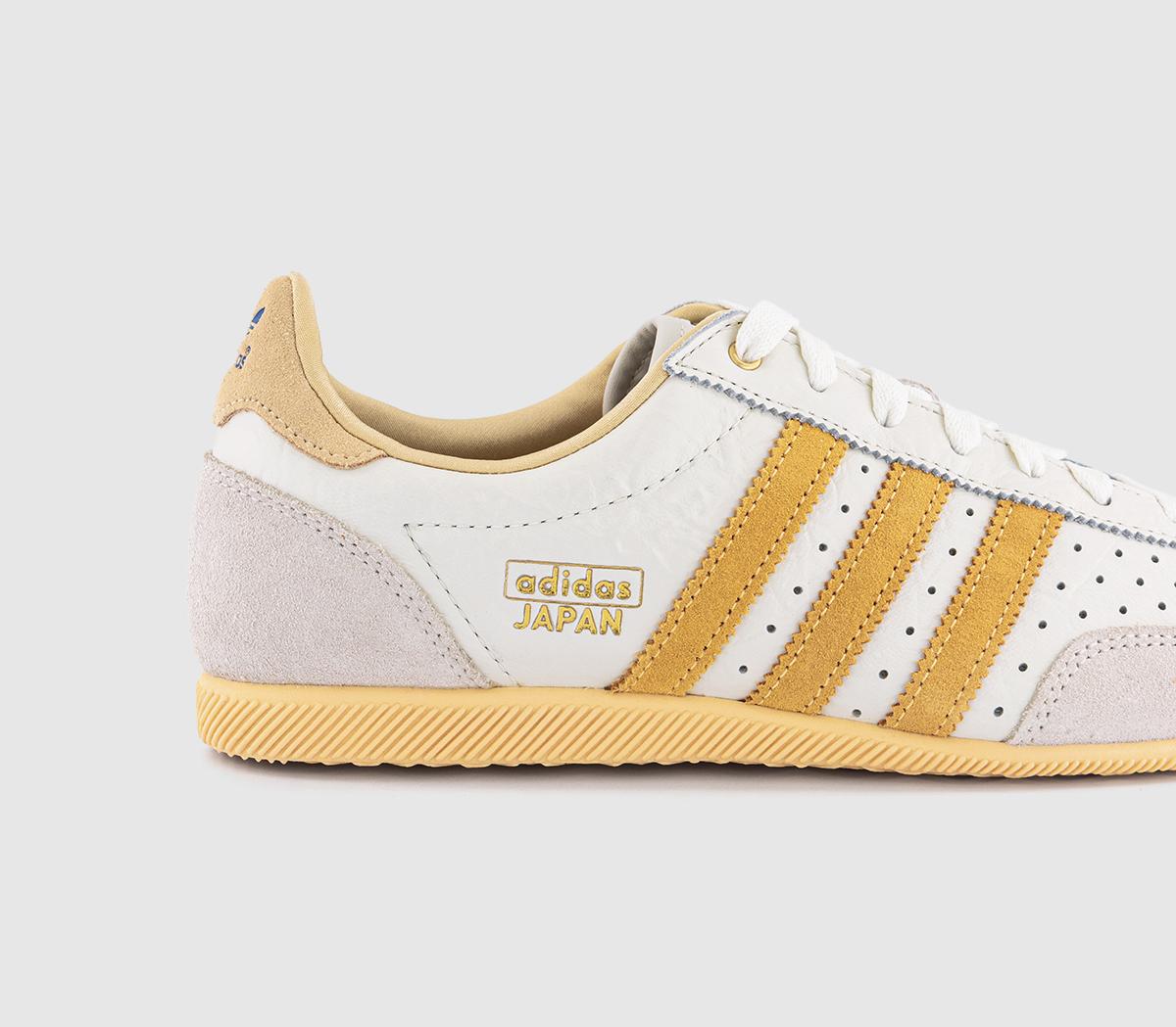 adidasJapan Trainers Off White Spark Orange Tint