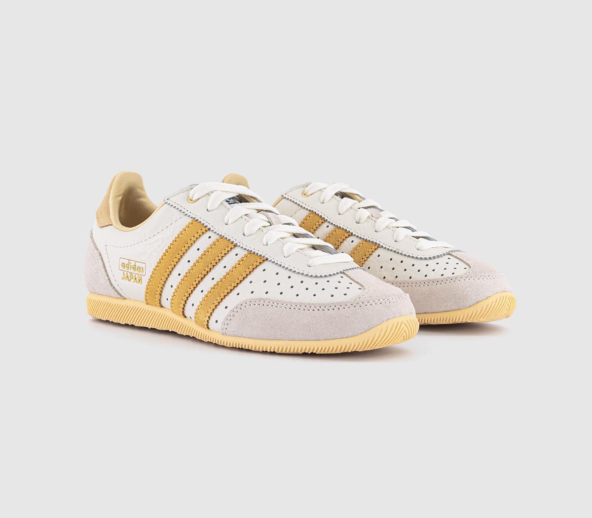 adidasJapan Trainers Off White Spark Orange Tint