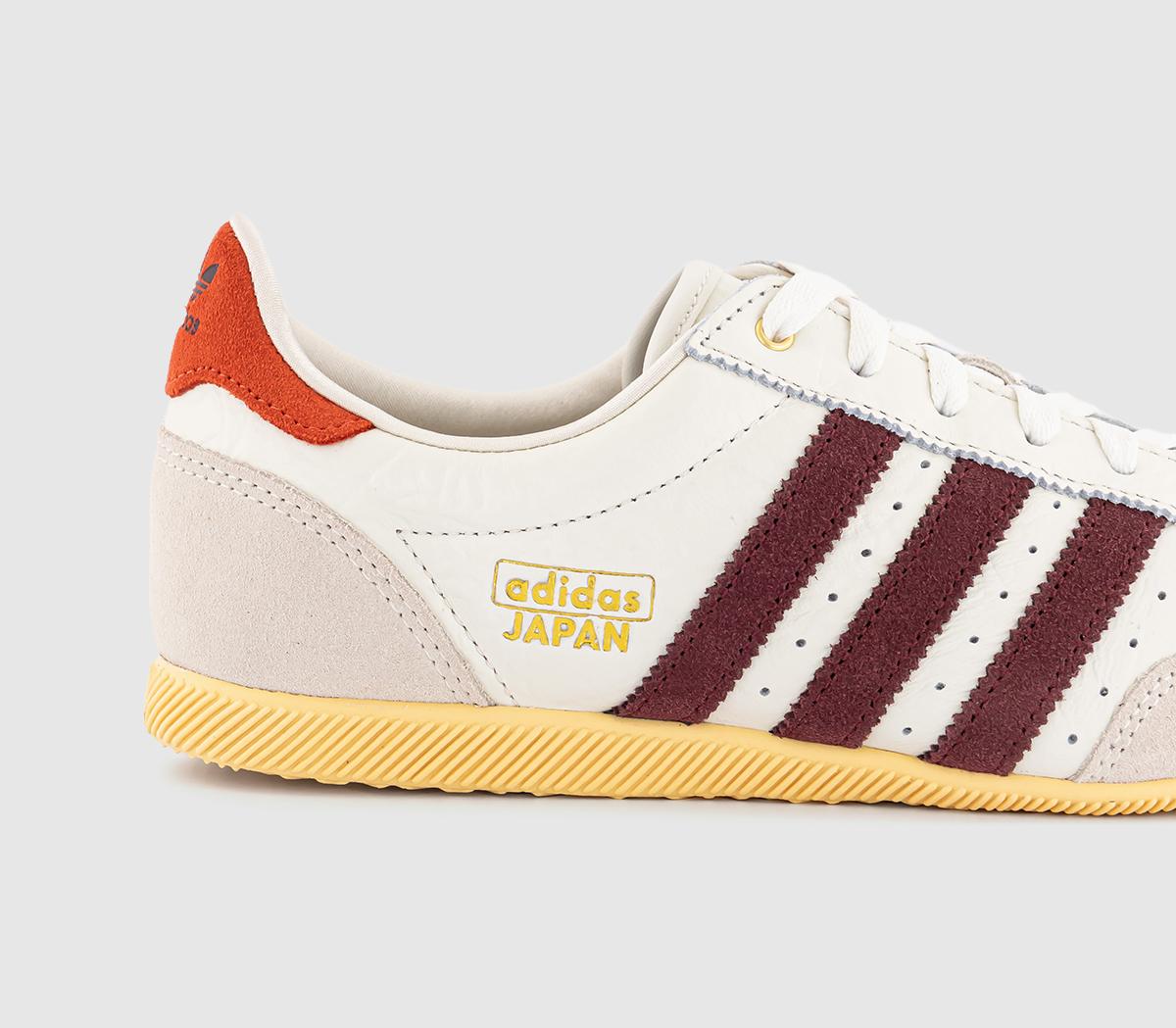 adidas Japan Trainers adidas Japan Trainers Offwhite Shadow Red Orange Tinit