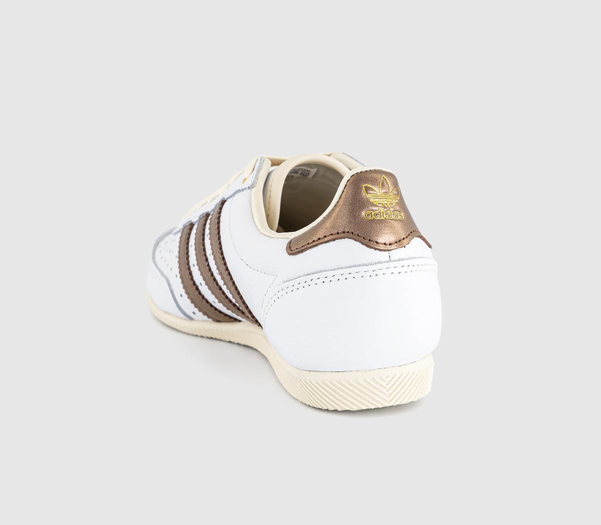 adidasJapanWhite Preloved Brown Cream White