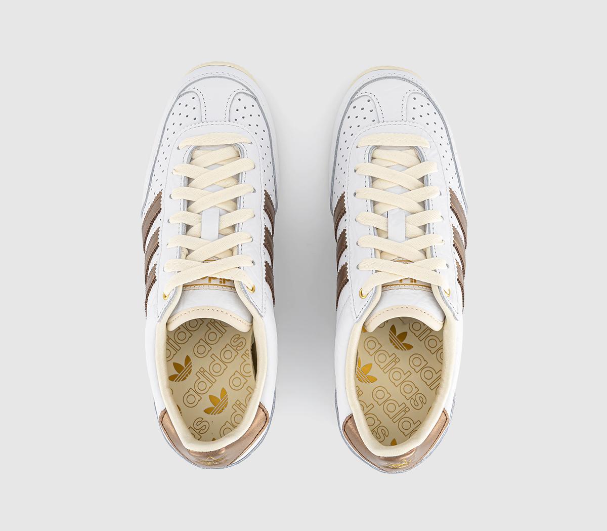 adidasJapanWhite Preloved Brown Cream White