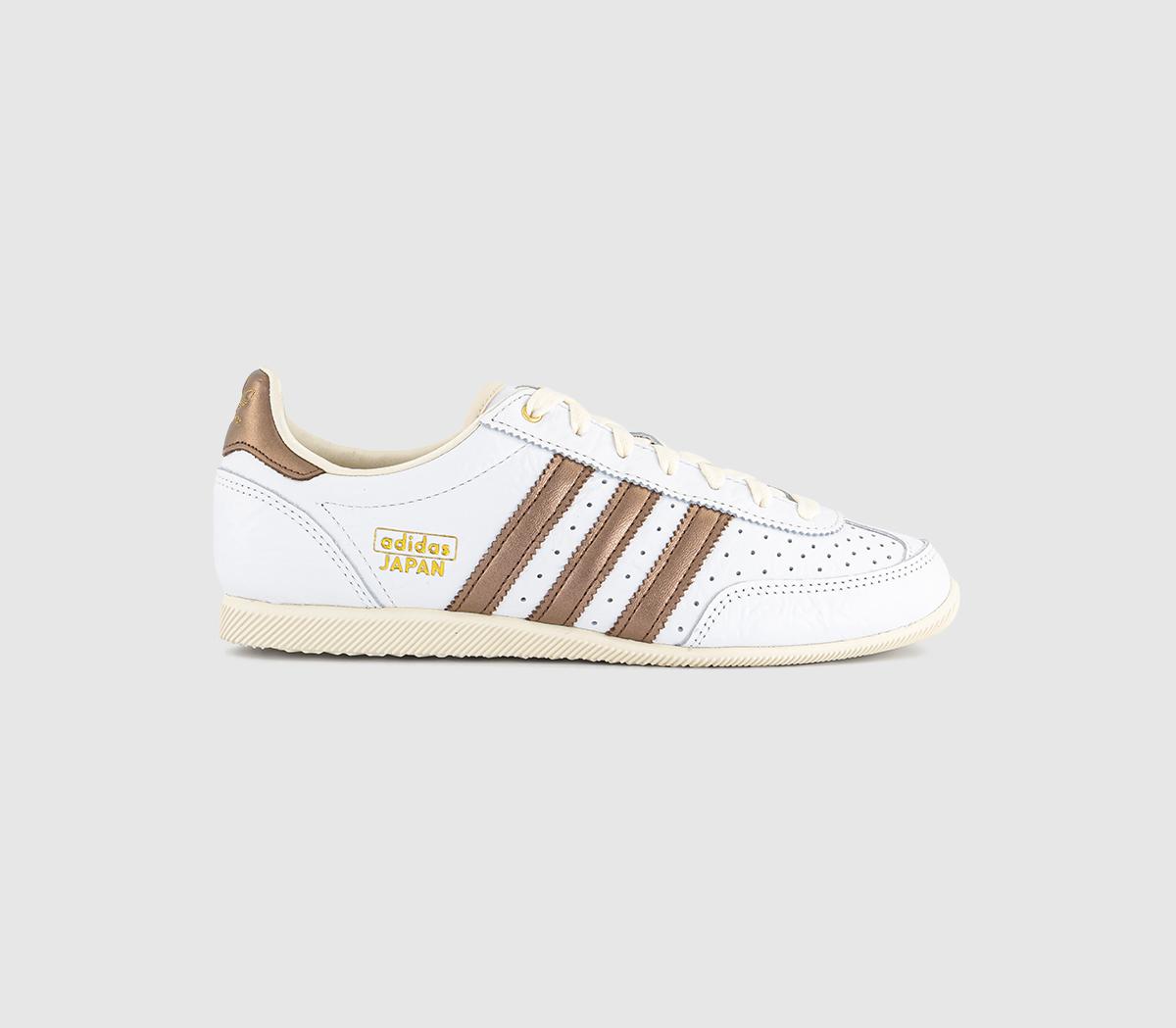 adidasJapanWhite Preloved Brown Cream White
