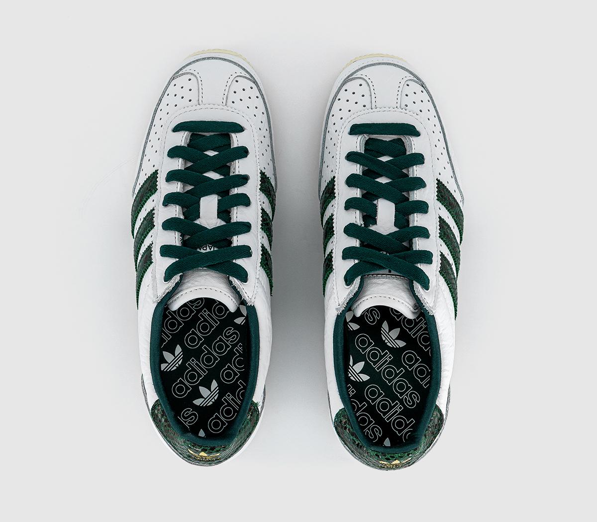 adidasJapan TrainersWhite Collegiate Green Aurora Ivy