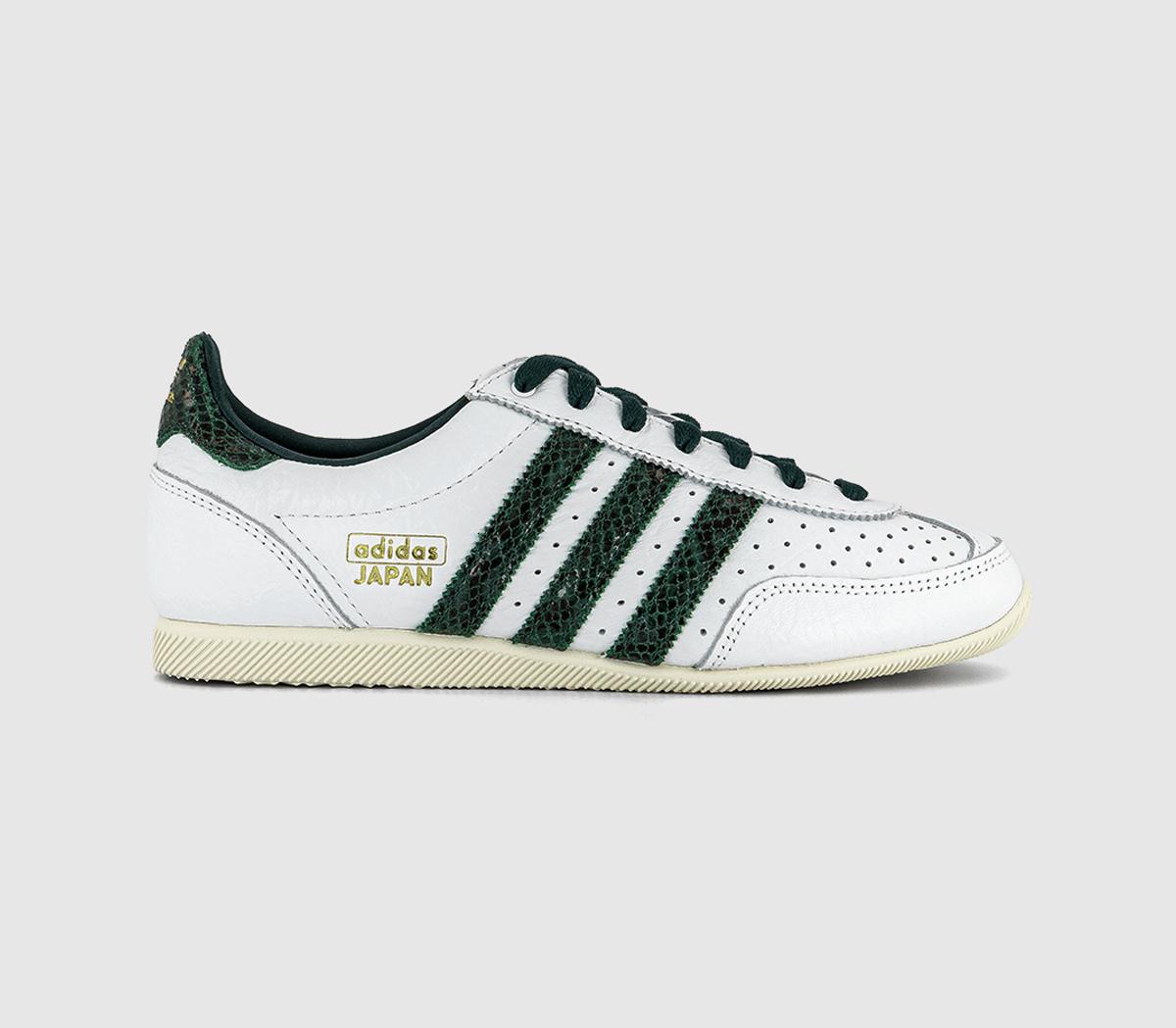 Adidas Japan Trainers Collegiate Green Aurora Ivy White in Men's Size 6, Office Shoes
