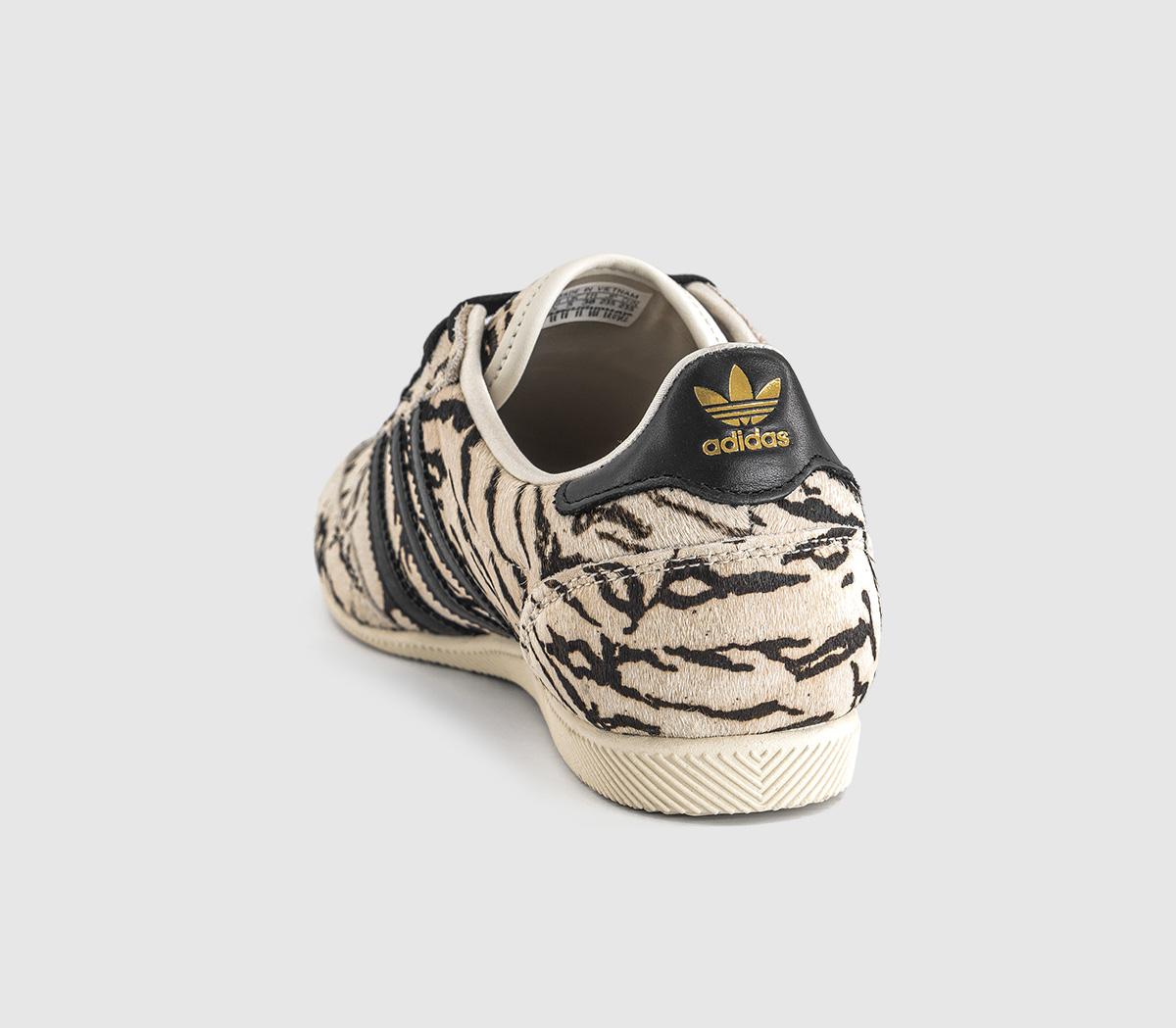 adidasJapan TrainersZebra White Black Black