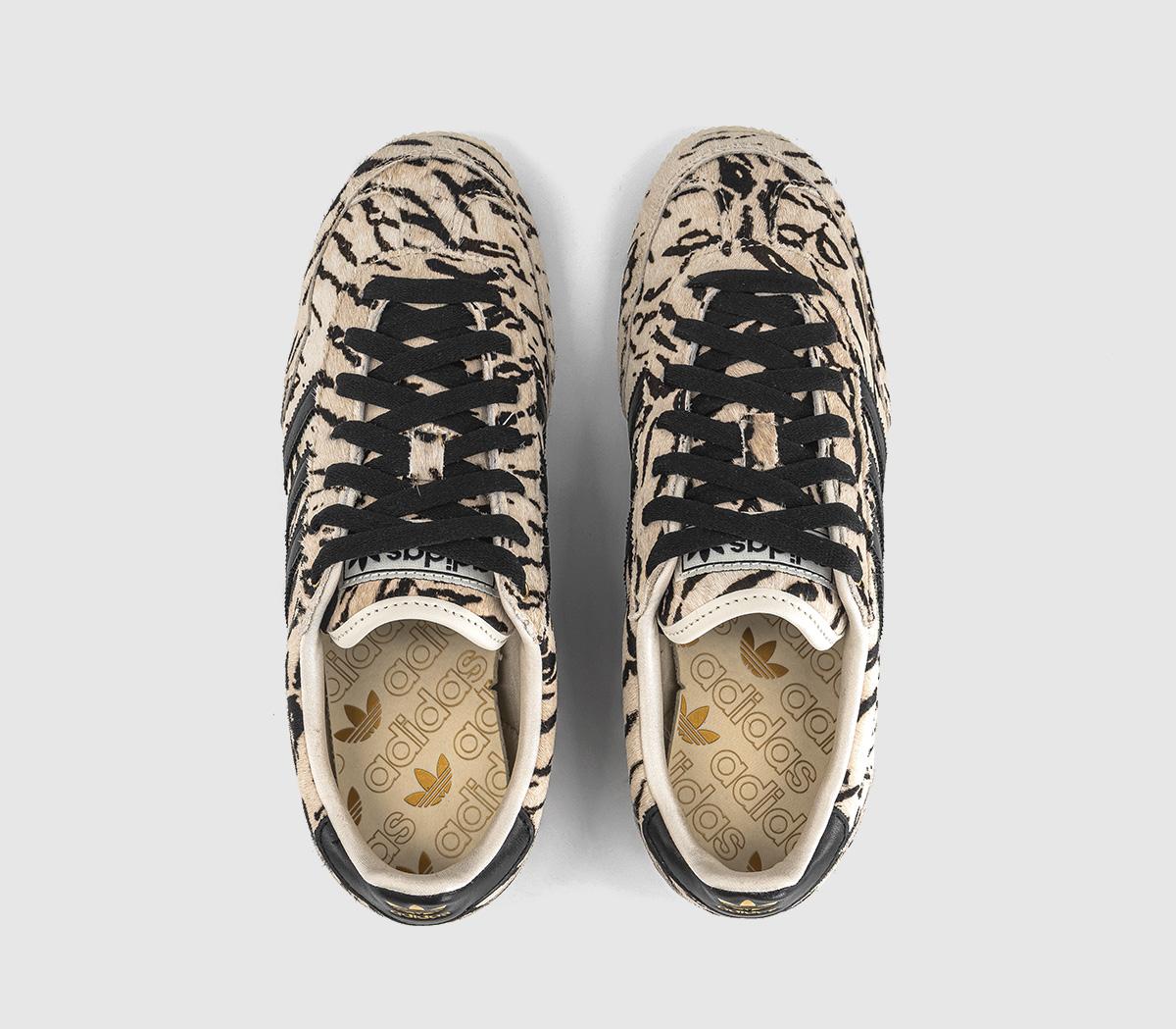 adidasJapan TrainersZebra White Black Black