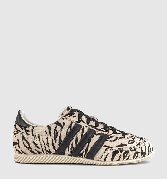 adidas Japan Trainers Zebra White Black Black