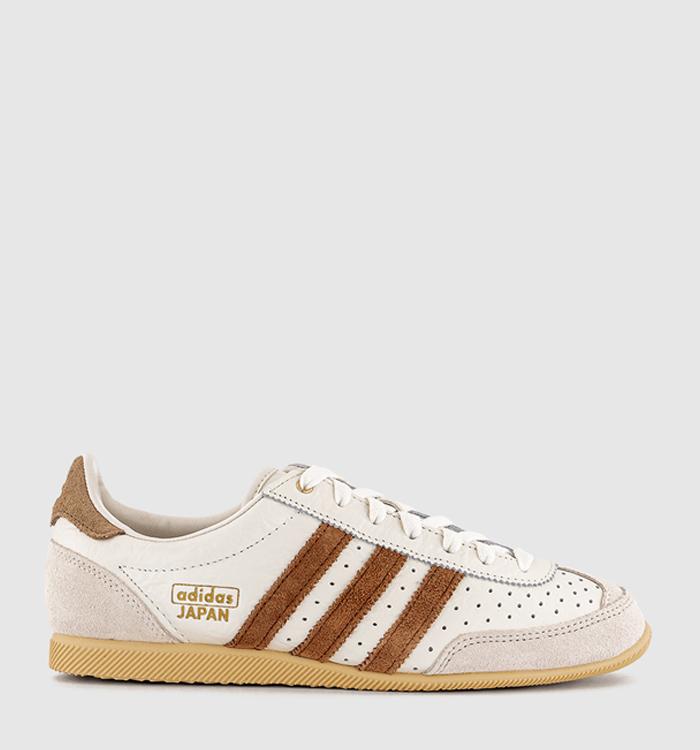 adidas Japan Trainers Off White Dusky Bronze Brown Desert