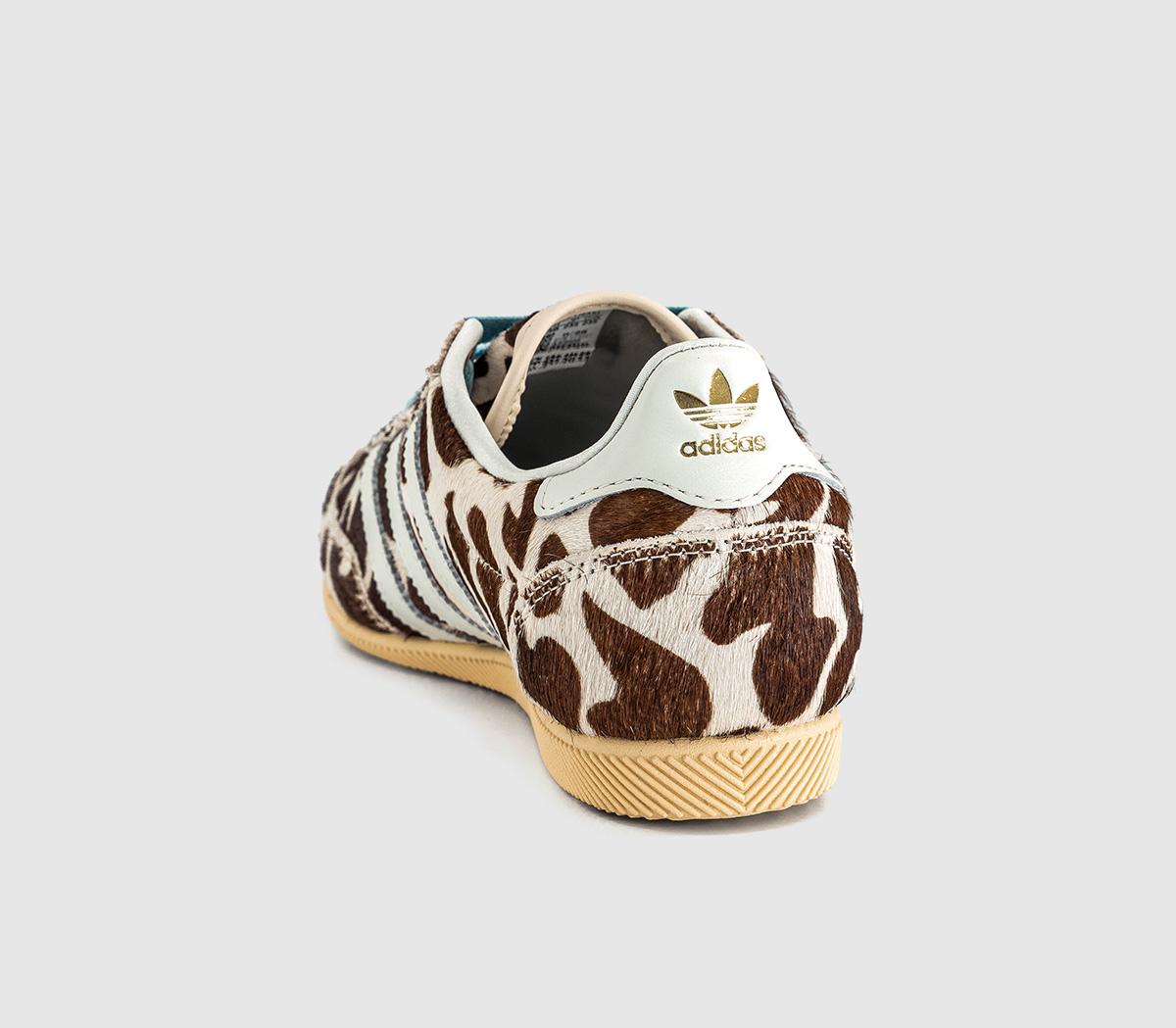 mateaページ adidas Japan Trainers Crystal Linen Ivory Orange Tint - Women's