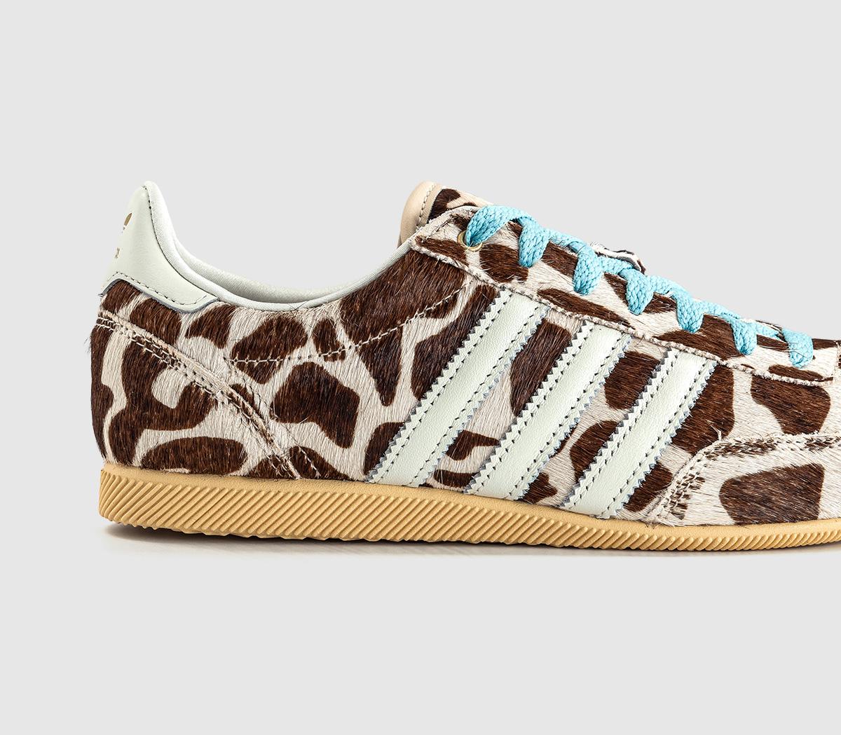 mateaページ adidas Japan Trainers Crystal Linen Ivory Orange Tint - Women's