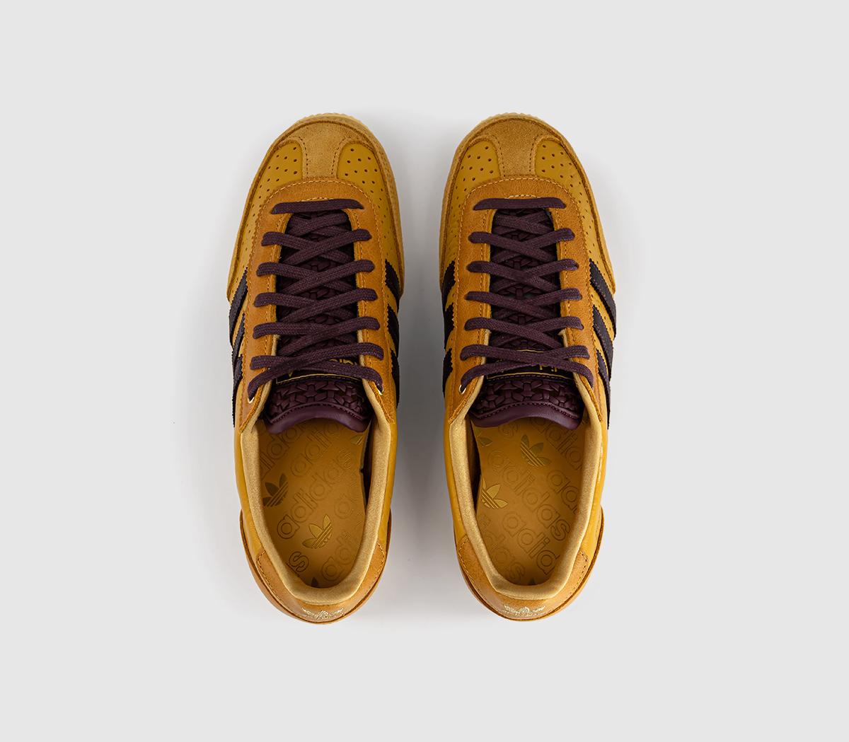 adidasJapan TrainersPreloved Yellow Maroon Gold Metallic