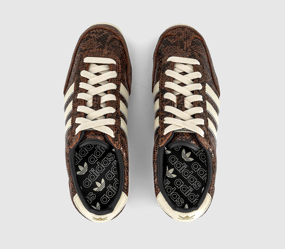 adidasJapan TrainersPreloved Brown Cream White Black Snake Skin
