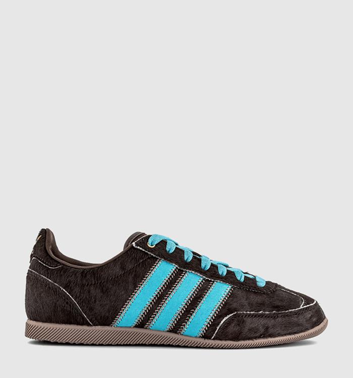 adidas Japan Trainers Dark Brown Preloved Blue Trace Brown