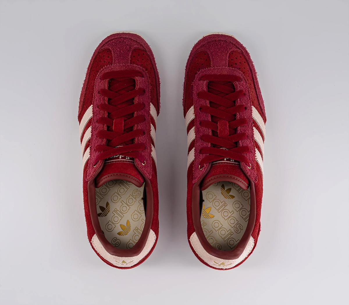 adidas Japan Trainers Team Victory Red Wonder Quartz Gold Metallic