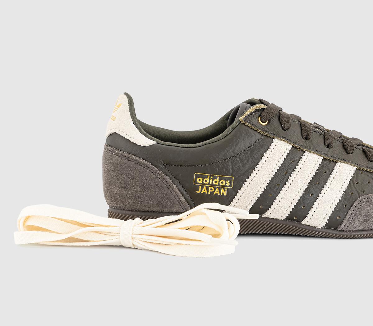 adidasJapan TrainersShadow Olive Cream White Gold Metallic