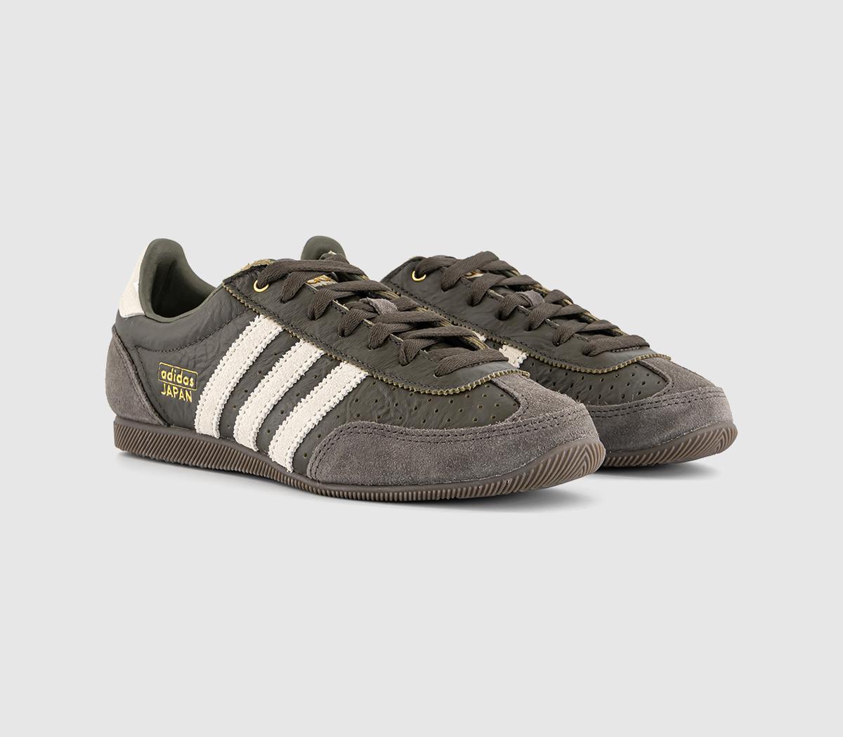 adidasJapan TrainersShadow Olive Cream White Gold Metallic