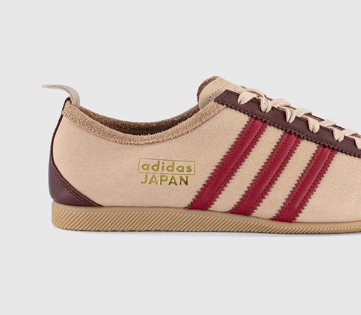 adidas Japan Trainers Magic Beige Team Victory Red Gold Metallic