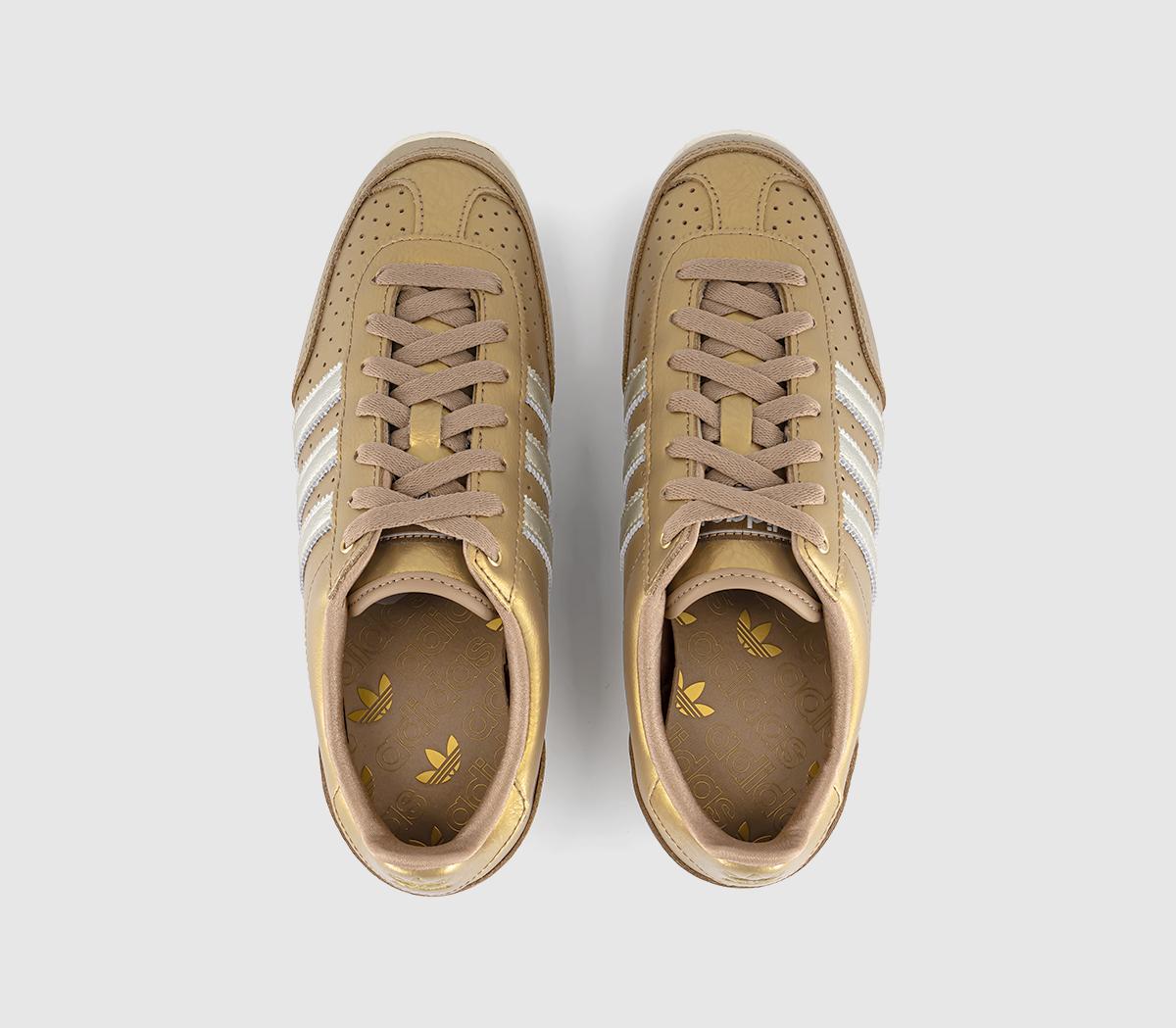 adidasJapan TrainersMetallic Gold Metallic Silver Cream White