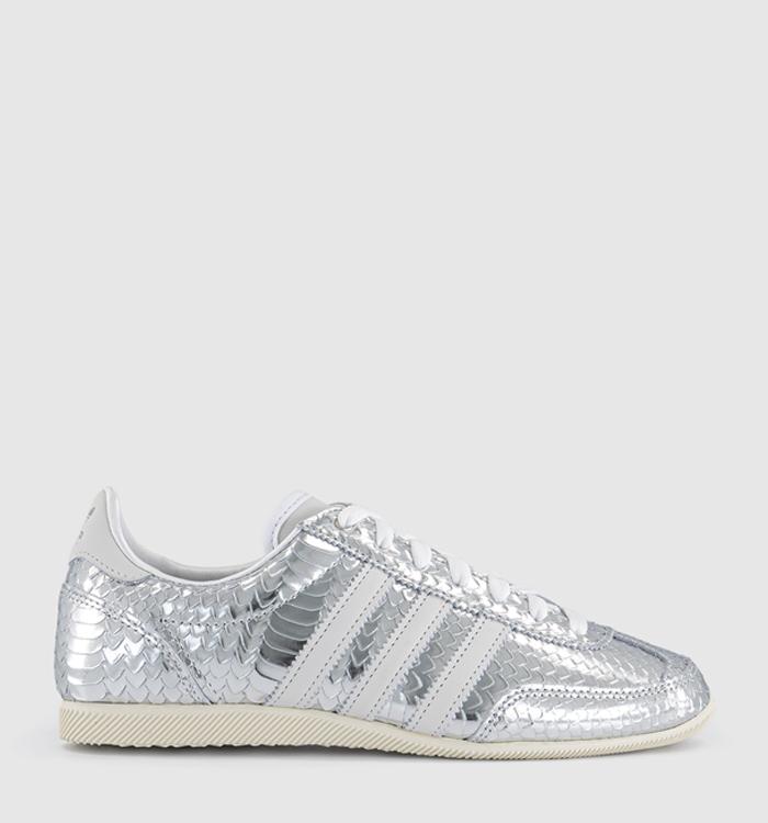 adidas Japan Trainers Silver Metallic Silver Metallic White