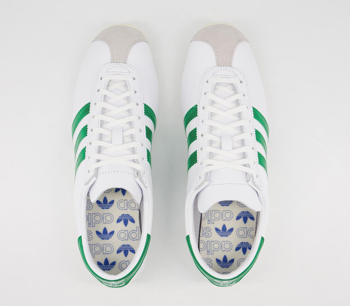adidasOverdub TrainersWhite Green Cream White