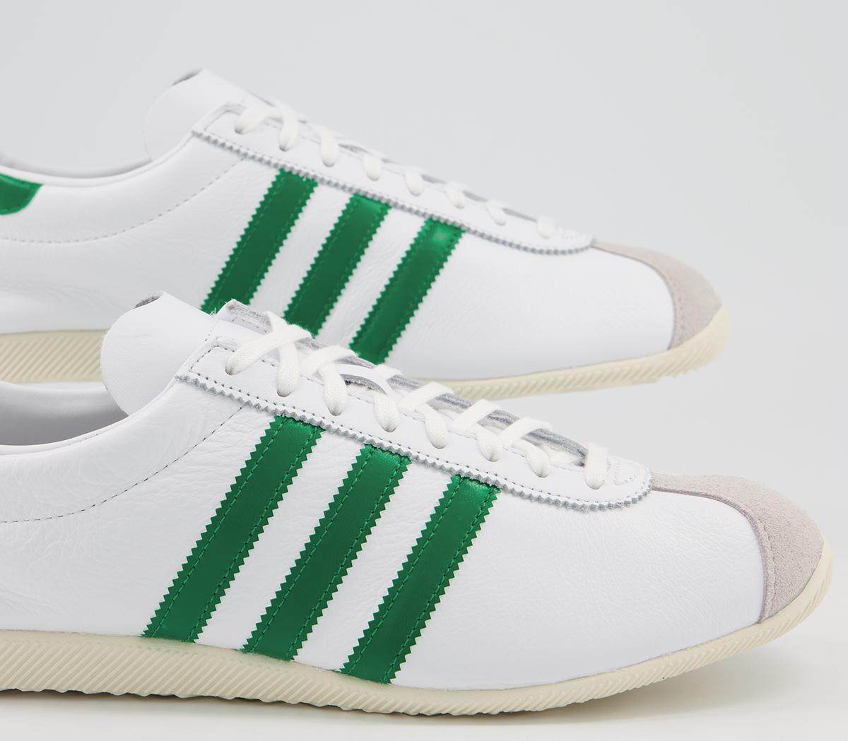 adidasOverdub TrainersWhite Green Cream White