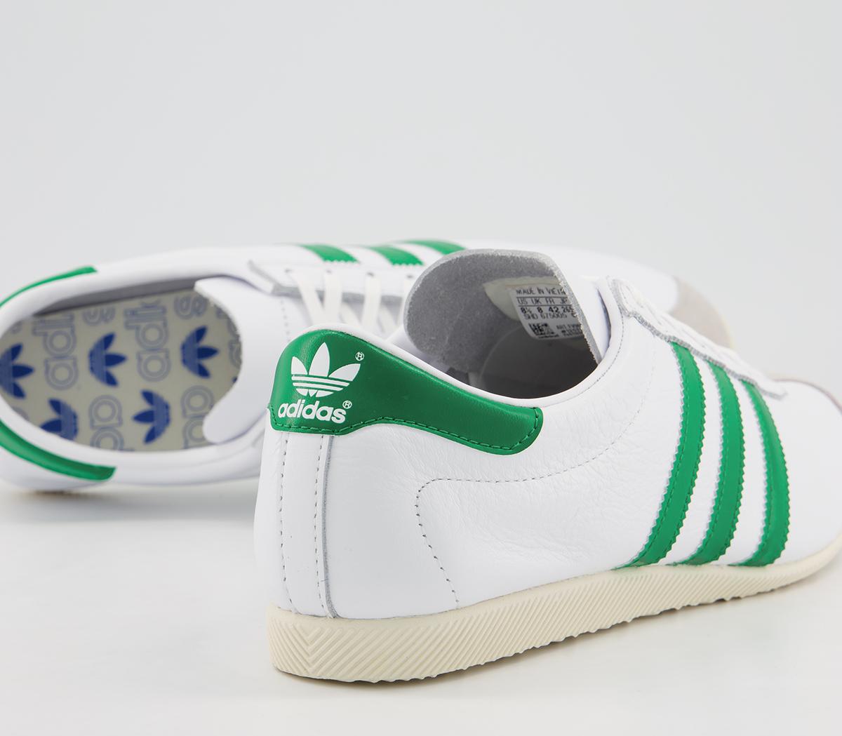 adidasOverdub TrainersWhite Green Cream White