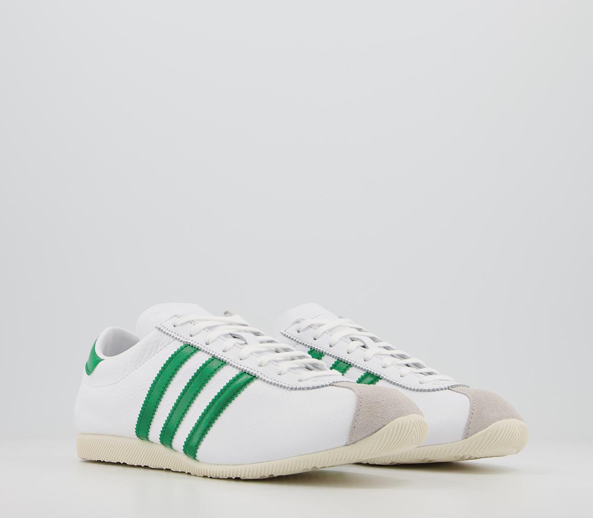adidasOverdub TrainersWhite Green Cream White