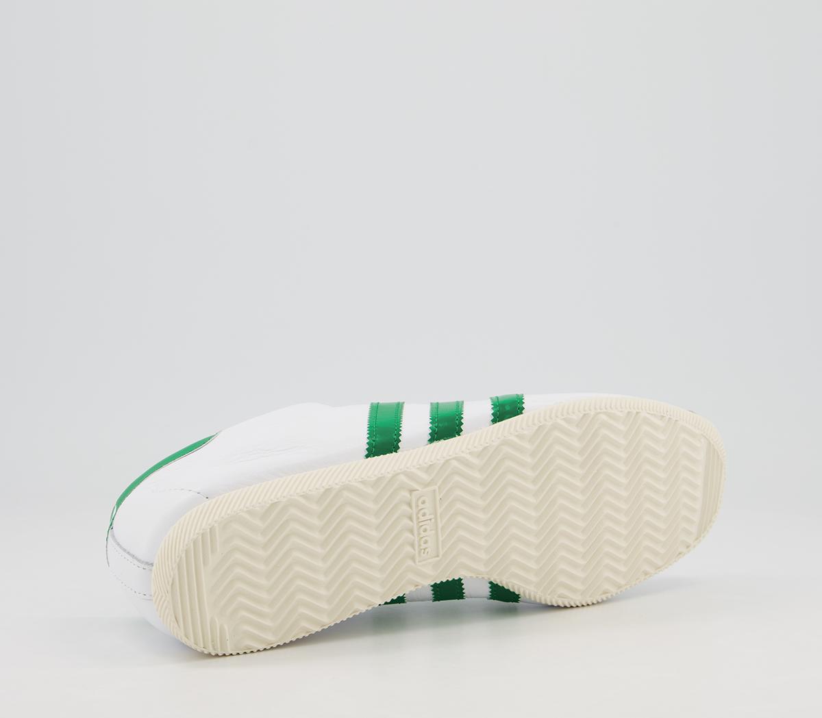 adidasOverdub TrainersWhite Green Cream White