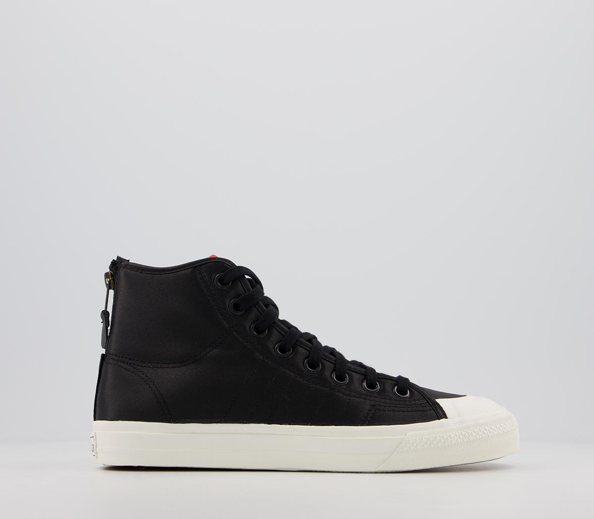 adidas Nizza Hi Rf Core Black Orange Unisex Sports