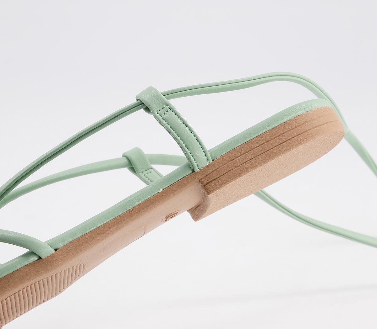 Office Sunflower Tie Up Sandals Office Sunflower Tie Up Sandals Light Blue