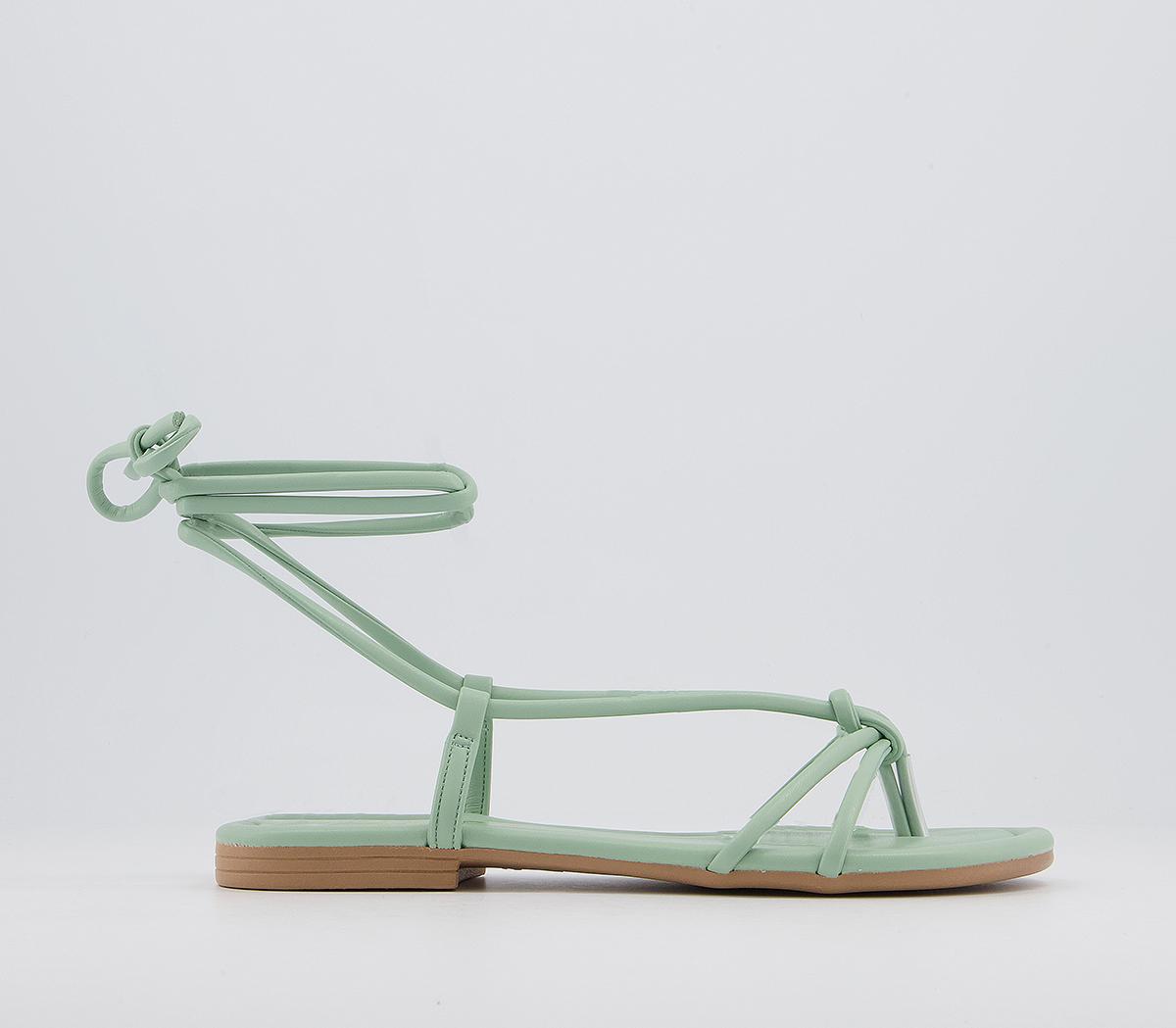 Office Sunflower Tie Up Sandals Office Sunflower Tie Up Sandals Light Blue