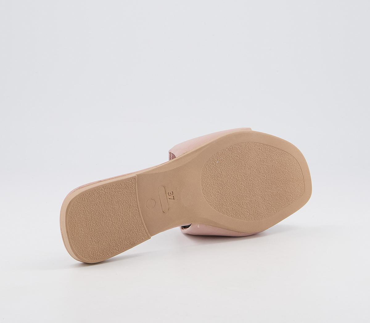 Office Solstice Mule Sandals Office Solstice Mule Sandals Pink Leather