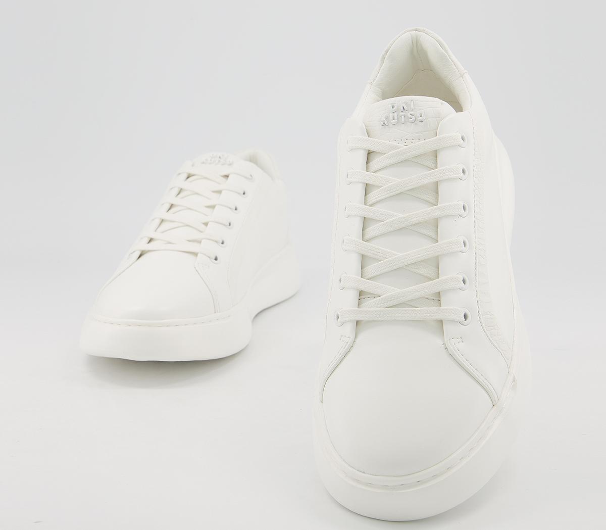 Oki Kutsu Orbit Trainers White - Men's Casual Shoes